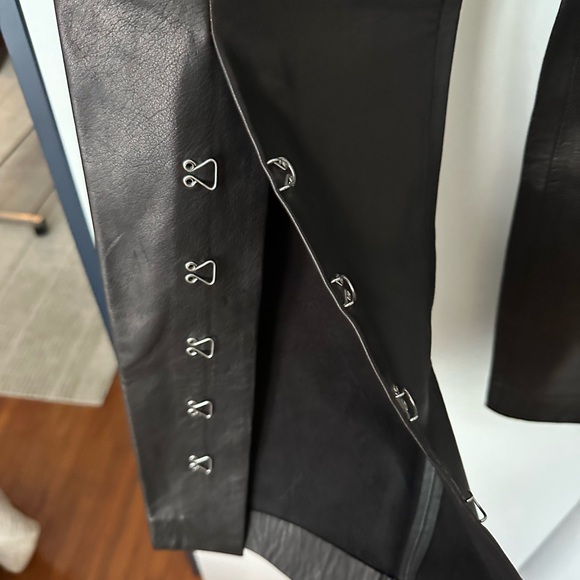Jonathan Simkhai 100% Leather Pants - Picture 4 of 5